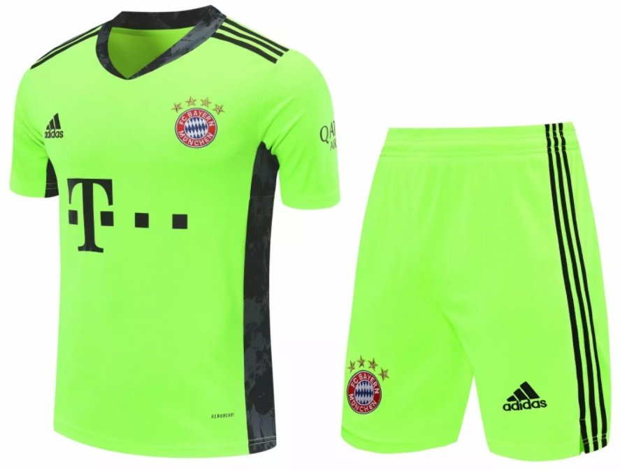Kit adulto oficial Adidas Bayern de Munique 2020 2021 II goleiro